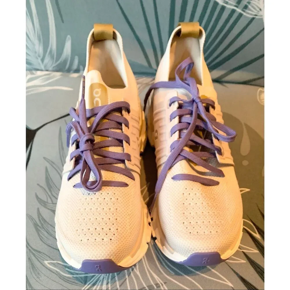 NEW ON Cloudswift 3 White Blueberry Running Sneakers Gym Shoes women’s 7